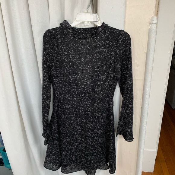 Polka dotted black dress - Picture 2 of 2